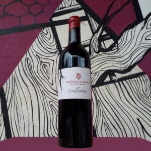 chateau la peyre cuvée carménère, aoc bordeaux supérieur, vin rouge bio