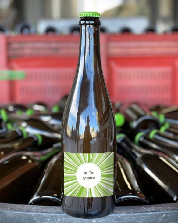 Bulles Bizarres, pétillant naturel bio, sans sulfites ajoutés