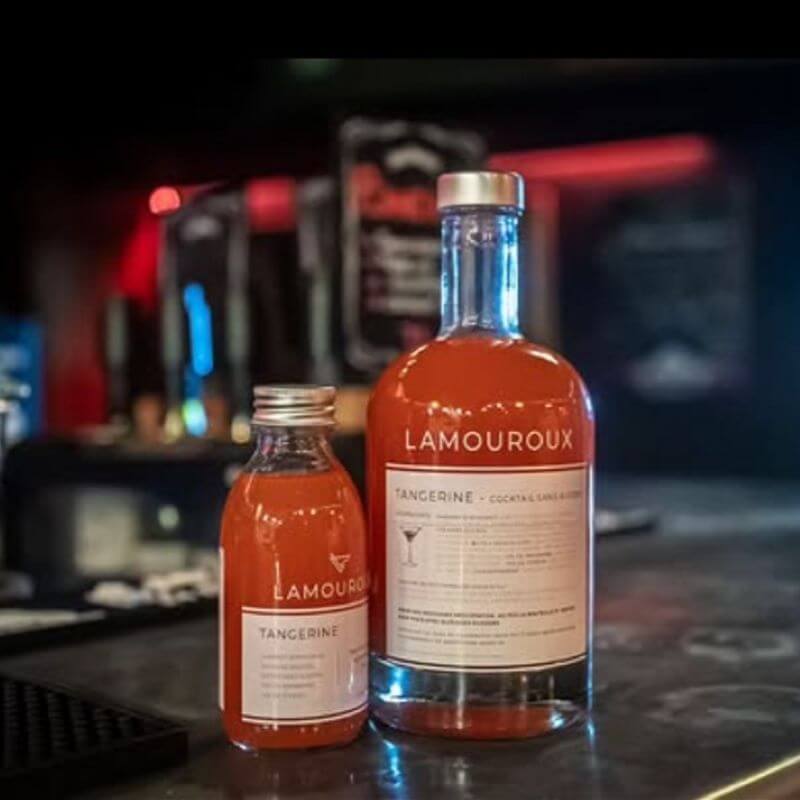 Tangerine - cocktail sans alcool aux agrumes, Lamouroux Bordeaux