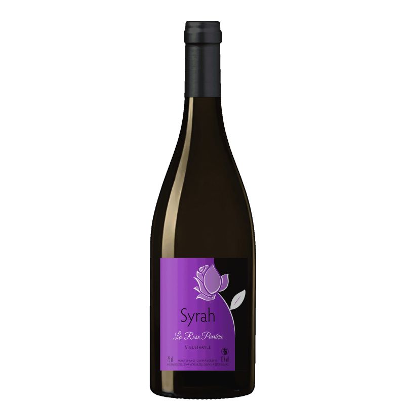 Syrah, La Rose Perrière, vin rouge bio